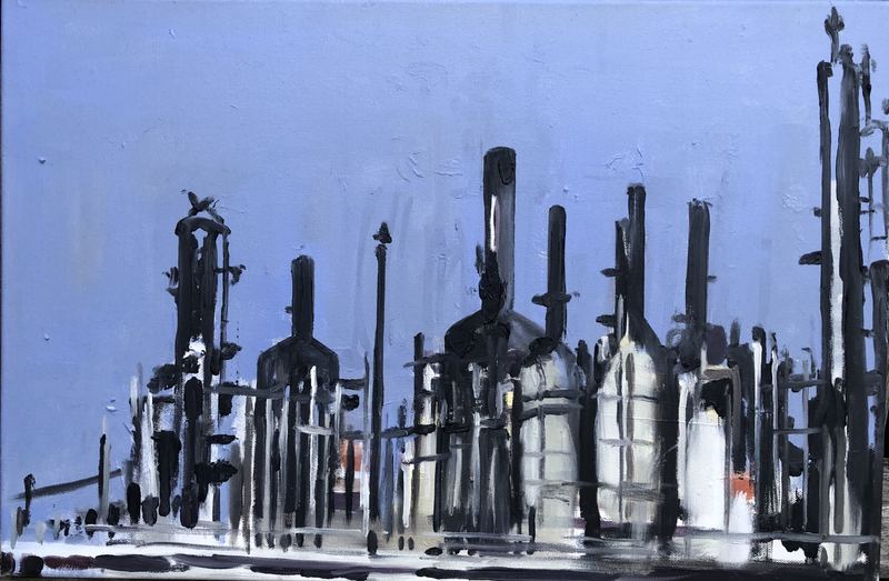 Oil refinery